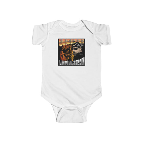 Infant Fine Jersey Bodysuit Maximum Aggression stile.