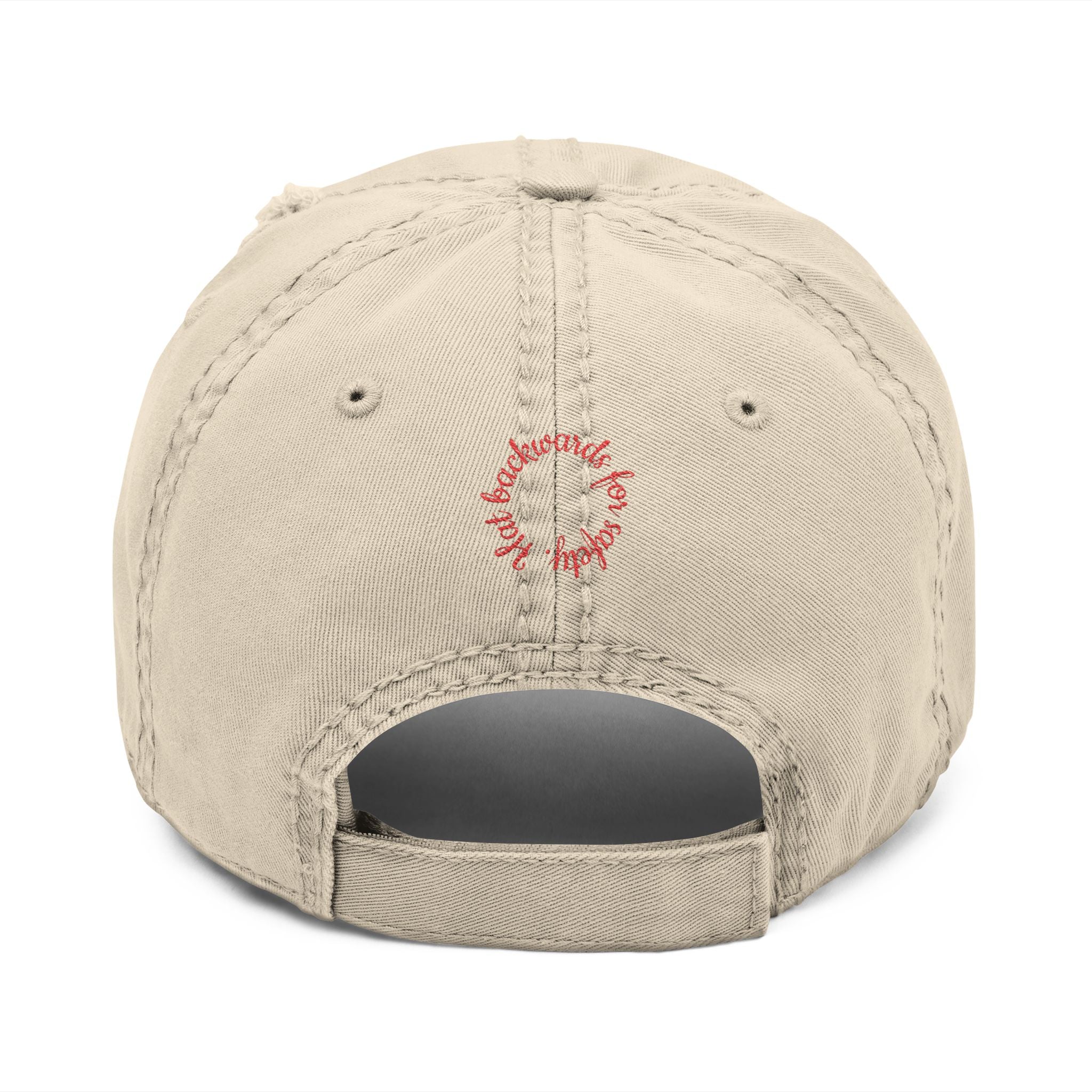 Wheelchair Rick  Embroidered   Maximum Aggression  " Hat backwards for safety"  baseball hat..