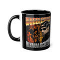 Maximum Aggression Coffie mug. It's an 11 ounce mug. If there is one thing in life I can't do without is my coffee.