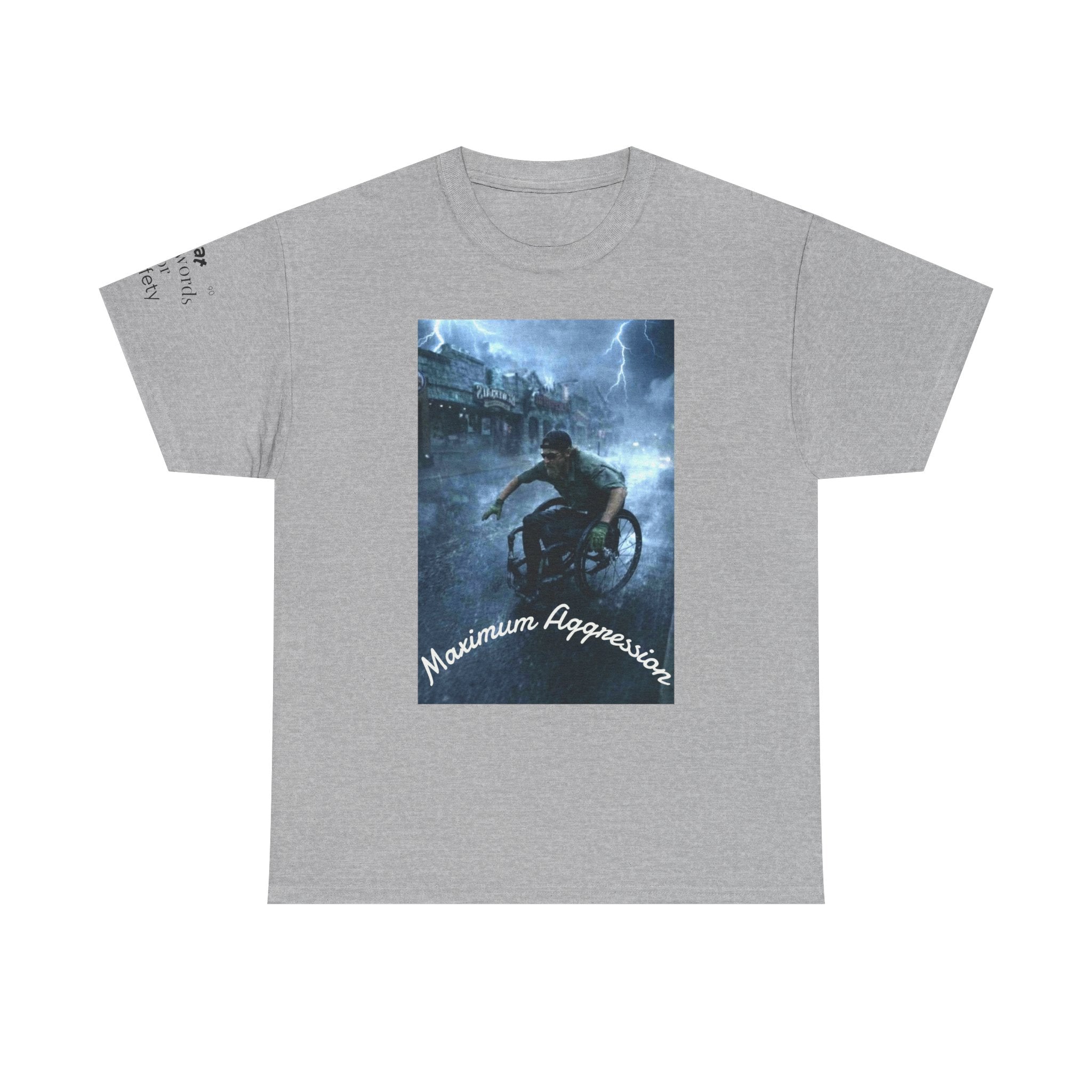 Maximum Aggression T' shirt A stormy day . ( It's one of my favorite Prints)